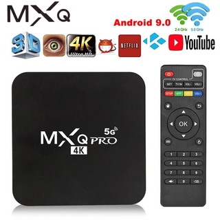 Mxq Pro 4k 2.4g / 5ghz Wifi Android 9.0 Quad Core Smart Tv Box Media Player 1g + 8g &jrgoing&