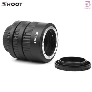 PR*SHOOT XT-365 Auto Focus AF Macro Extension Tube Adapter Ring Set 12mm 20m 36mm for Nikon F-mount AF Lens for Nikon (5)
