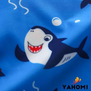 Yaho Roupa De Banho Infantil Masculina/Maiô De Proteção Solar Com Desenho De Tubarão 3D Para Verão (8)