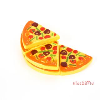 -6 Pçs Brinquedo Criativo de Pizza / Comida de Faz de Conta / Presente para Festa (6)