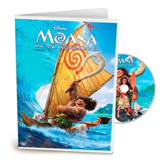 Dvd Moana Um Mar De Aventuras Filme Disney 2016