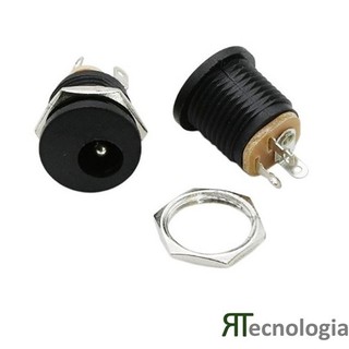 Conector Plug Jack Tipo P4 Dc Femea Dc-022 2,1x5,5mm - 01UN (1)