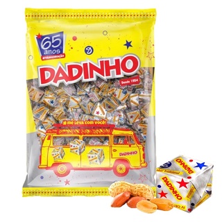 Bala Dadinho Amendoim Tradicional 600G - Dizioli