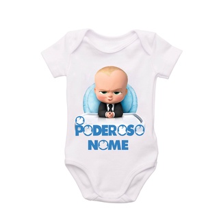 Body bebe personalizado infantil com Nome poderoso Chefinho (1)