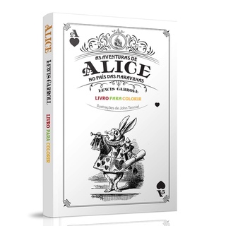 Box Alice No País Das Maravilhas E Alice Através Do Espelho + Alice Para Colorir (4)