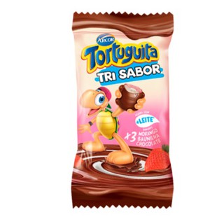 Chocolate Tortuguita Caixa 24 unidades Diversos Sabores (4)