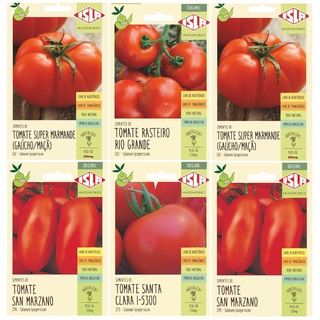 Semente de Tomate Hortaliça - Sementes Isla sem Agrotóxicos