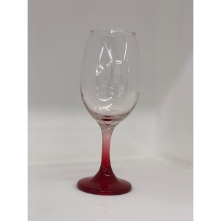 Taça Vinho e Água Rioja - Vidro - Vermelha Natal e Reveillon 386ML (1)