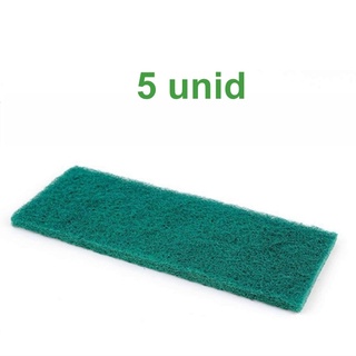 5 Fibras Verdes British de Limpeza Uso Geral para LT Limpa Tudo