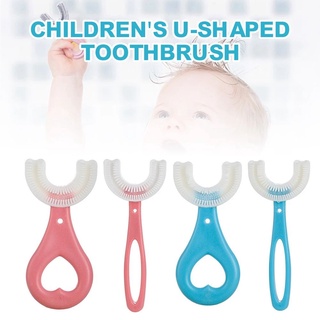 Lantong 2-12 Anos Escova De Dentes Infantil Em Silicone Com Alça Para Crianças / Escova De Dentes / Multicolorido (3)