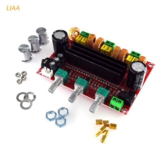 LIAA TPA3116D2 2.1 Digital Audio Power Amplifier Board DC 24V 80Wx2+100W 3 Channel Subwoofer Amplificador Module for 4-8 Ohm Speaker