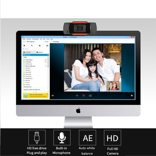 Webcam Com Microfone Hd 1080p /720p /480p Ângulo Ajustável Para Computador (7)