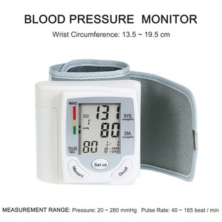 Newc Medidor De Pulso Digital Automático Com Display Lcd / Monitor De Pressão Arterial / Pulso / Pulso / Medidor De Pulso / Diagnóstico Da Família