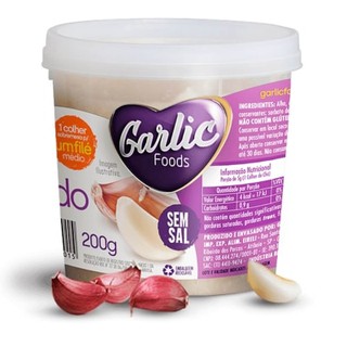 kit 3 Alho picado Garlic foods 200 Gr Sem sal (1)