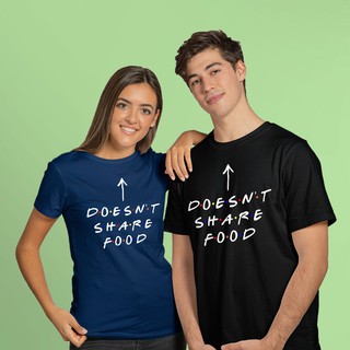 Camiseta/Baby Look Friends Doesnt Share Food
