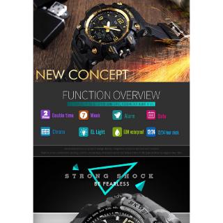 Luxury SKMEI Military Army Men Wristwatches Waterproof Sports Watches Men Clock relogio (2)