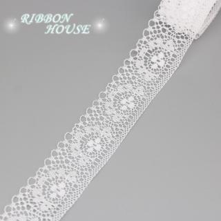 (10 100yards / Roll) 40mm Branco Tecido De Renda Correias Decoração Amor Presente Material De Embalagem Rolos (4)