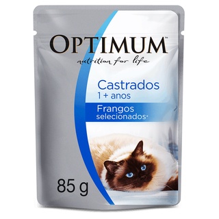OPTIMUM SACHE CAT CASTRADO - FRANGO 85G