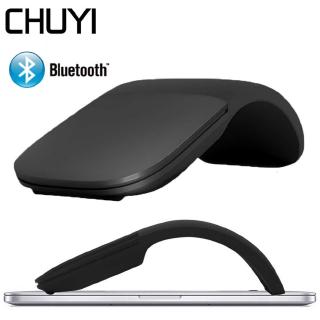 Chuyi Bluetooth 4.0 Toque Mouse Sem Fio Silencioso Arco Rolo Dobrável Ultra-Fino Laser Mice Para Microsoft Portátil Pc