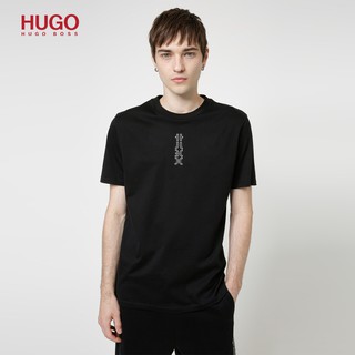 Camiseta Masculina De Algodão Estampa Hugo Boss