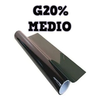 Insufilme G20 - 8m X 50cm, 1- bobina de insulfilm fumê metro, para automóveis, janelas, box, sacadas, e outros