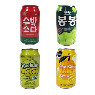 Refrigerante Coreano Importado De Diversos Sabores