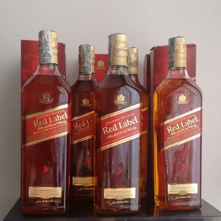 Whisky Red Label 1Litro (5-Unidades).