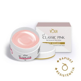 Gel Volia Classic Pink 24g + BRINDE
