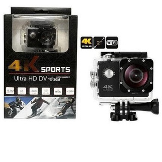 Câmera Ultra HD DV Pro 4K Sport Wifi Prova D'água Original