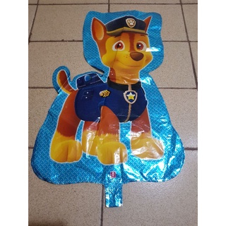 Balão metalizado patrulha canina policia
