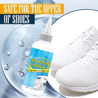 Limpa Sapatos Brancos 100ML ​ Gel De Limpeza Clareadora Para Sapato/Tênis/Com Fita (2)