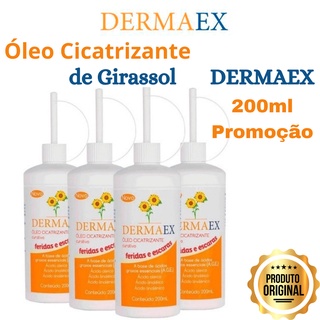 Óleo de Girassol 200ml AGE DERMAEX tipo Dersani para Feridas e Escaras Cicatrizante.