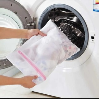 Kit de 2, 3 e 5 Sacos de lavar roupas, protetor para lavar roupas, com zíper, P, M e G (3)