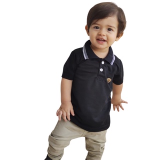 Camisa Camiseta Gola Polo Infantil para BÊBÊ Varias Cores PROMOÇÃO (3)
