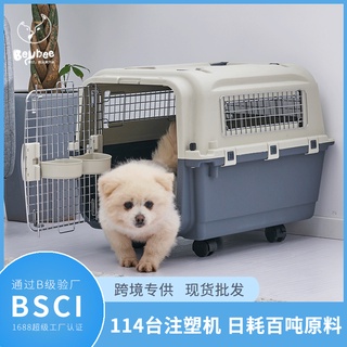 Caixa De Plástico Para Animais De Estimação Cachorro Gato Airline