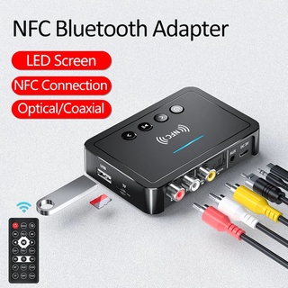 2021 novo produto três-em-um receptor NFC Bluetooth 5.0 transmissor Bluetooth adaptador FM Bluetooth (1)