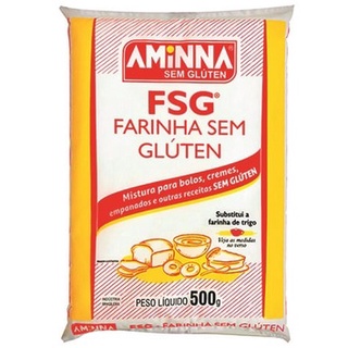 Farinha Sem Glúten 500G Aminna