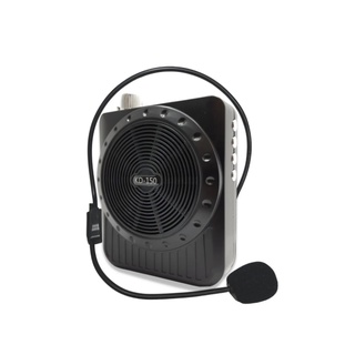 Megafone Amplificador Voz Microfone Professor Radio FM USB MP3 Fone Ouvido k150 Aula Palestra