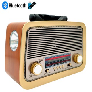 Rádio Vintage Retrô Antigo Bluetooth/usb/sd/am/fm Ecooda AD-3188