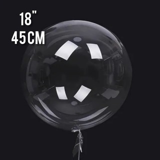 Balão Bubble 18 polegadas - 45 cm - c/10 un- Bobo