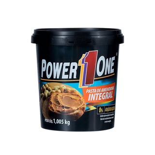Pasta de Amendoim Tradicional Integral 1kg - Power One