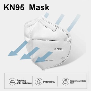 Kit 10 Mascara de Proteção Respiratória 5 camadas - KN95 (7)