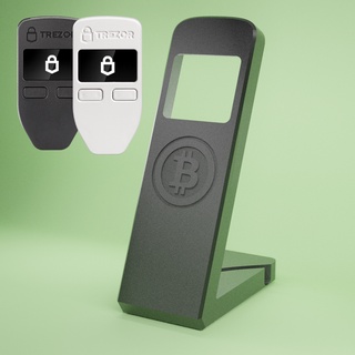 Case para carteira física Trezor one com logo bitcoin