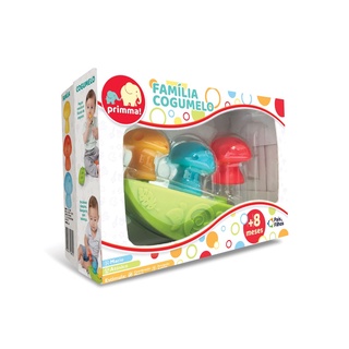 Brinquedo Infantil Gangorra Familia Cogumelo c/4 Pecas