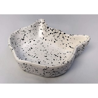 Comedouro Gatos Porcelana Esmaltada Cerâmica - Luxo (1)
