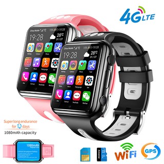 W5 4G LTE Tracker Student/Kids Smart Watch Bluetooth Smartwatch Android WiFi SIM Card Camera GPS Phone Clock