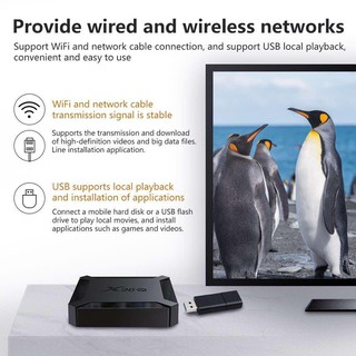X96Q Smart TV Box Android 10.0 2.4G Wifi 4K Set top Media Player 4+64gb (2)