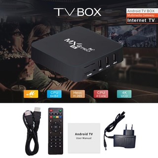 Tv Box Smart 4k Mxq Pro 5g 8gb / 128ggb Wifi Android 10.1