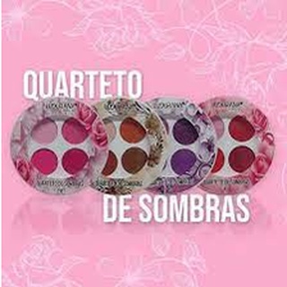 Quarteto de Sombras 4g Ludurana MakeUp B00095