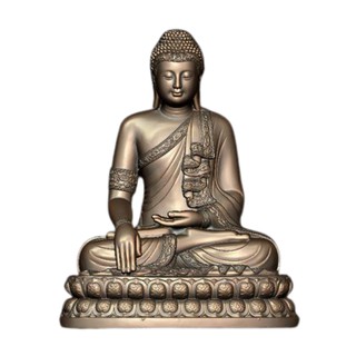 Buda Tibetano Hindu Tailandês Estátua Decorativo Meditando Base 3D 10 cm (2)